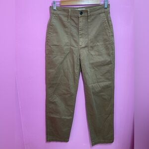 Madewell brown Chinos High-Waisted Pants